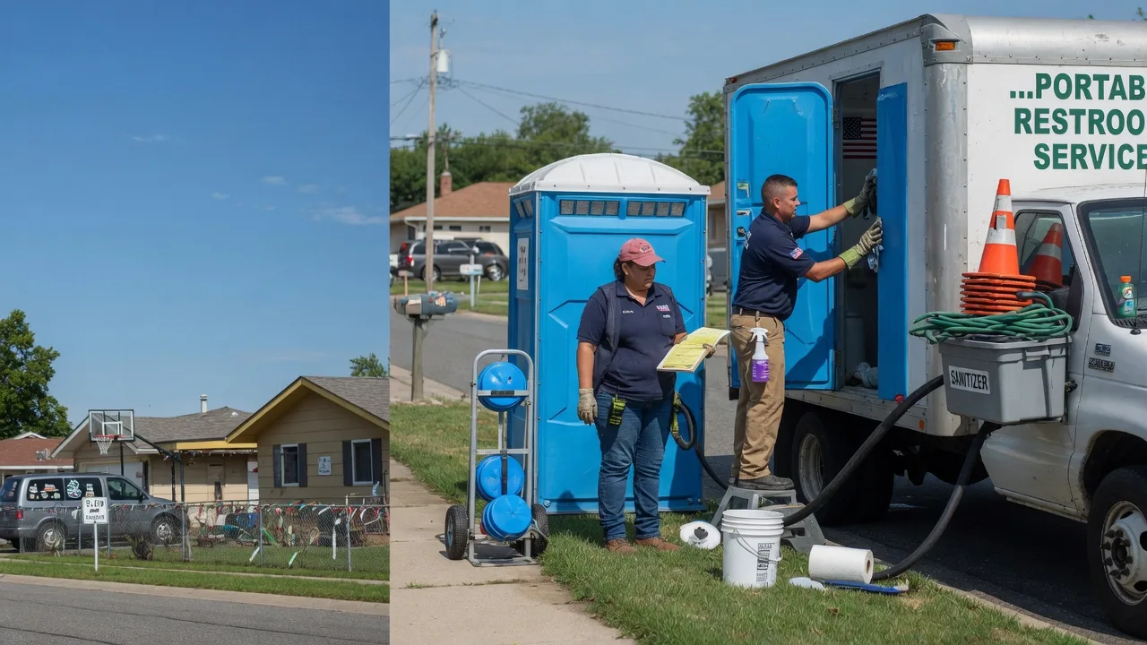 Portable Toilet Rental in Nixa, MO near me